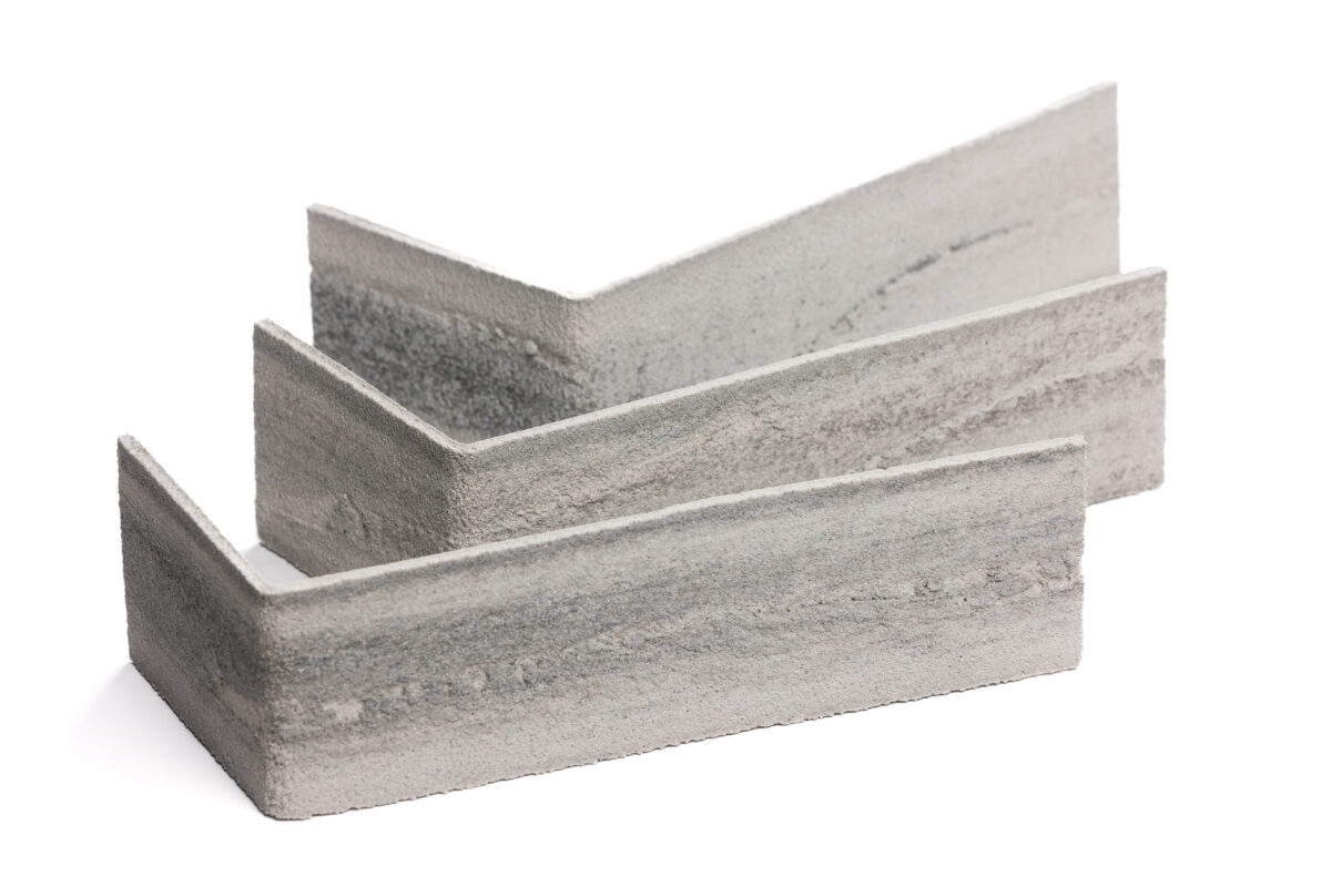 Nebraska (Flamed Grey) Corner 240/115x71mm